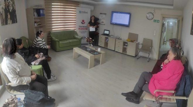 TEKİRDAĞ’DA KADINLAR DAYANIŞMA ÇATISI ALTINDA GÜÇLENİYOR