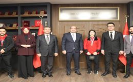 Ergene Kaymakamı Kadir Duman, Türkiye Şampiyonu Esmanur Kara’yı Kabul Etti