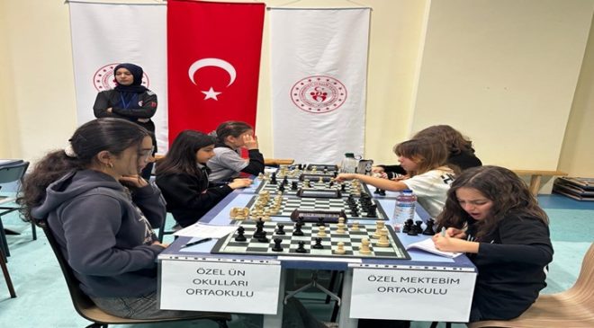Çorlu’da Küçükler Satranç İl Birinciliği Tamamlandı