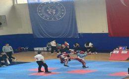 Çorlu’da Okul Sporları Kick Boks İl Seçmeleri Tamamlandı