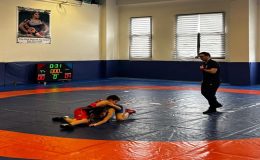 Çorlu’da Okul Sporları Güreş İl Birinciliği Heyecanı