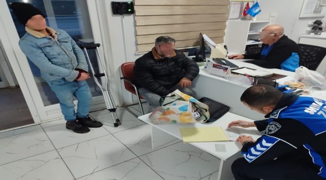 Süleymanpaşa Zabıtasından Dilenci Baba Oğula Suçüstü