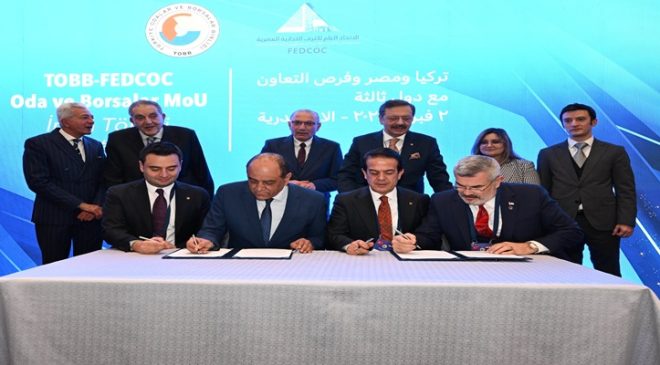 ÇORLU TİCARET VE SANAYİ ODASI’NDAN MISIR’DA ULUSLARARASI İŞ BİRLİĞİ HAMLESİ