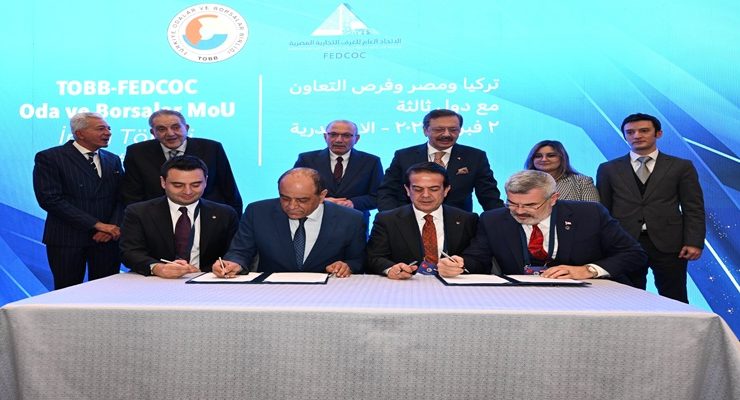 ÇORLU TİCARET VE SANAYİ ODASI’NDAN MISIR’DA ULUSLARARASI İŞ BİRLİĞİ HAMLESİ