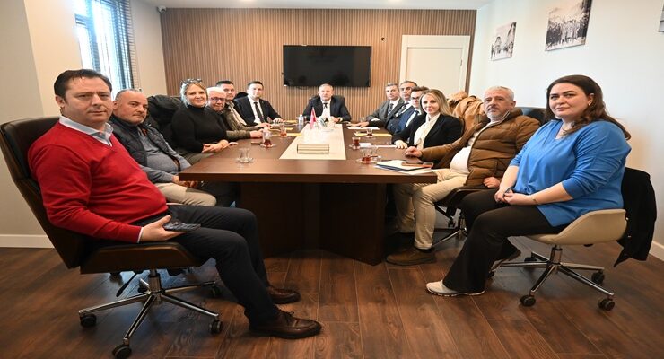 Kırklareli Ticaret ve Sanayi Odası Yönetim Kurulu Toplantısı, Banka Yetkililerini Ağırladı