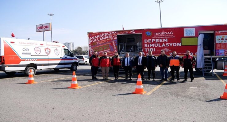 Çorlu’da Deprem Haftasında Afet Farkındalığı Seferberliği