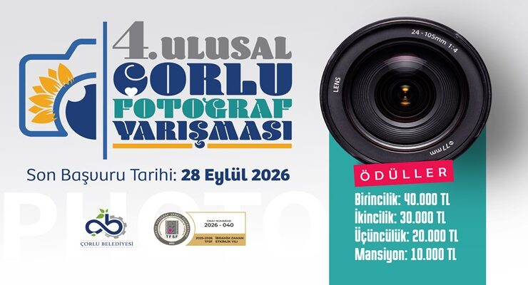 4. Ulusal Çorlu Fotoğraf Yarışması Başladı