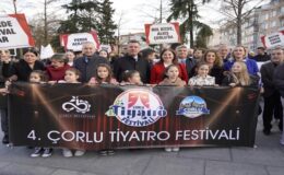 4. Çorlu Tiyatro Festivali Coşkuyla Başladı