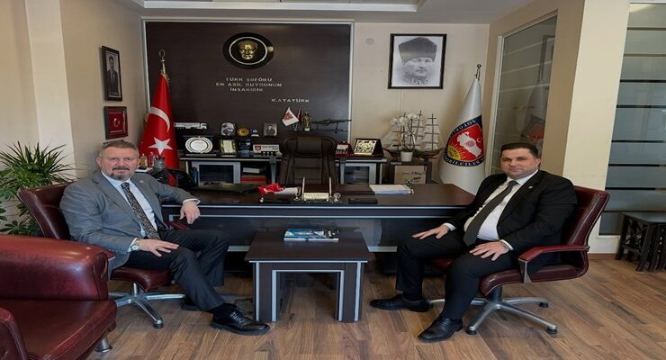 Mestan Özcan’dan Çorlu Şoförler ve Otomobilciler Odası’na Ziyaret