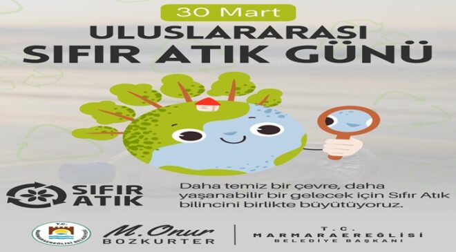 Marmaraereğlisi’nde “Sıfır Atık Günü” Vurgusu: Geleceğe İz Bırakma Çağrısı