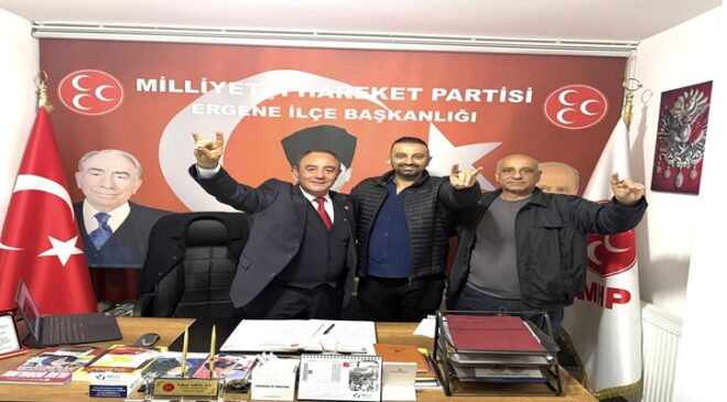 Milliyetçi Hareket Partisi Ergene İlçe Teşkilatı Çalışmalarını Sürdürüyor