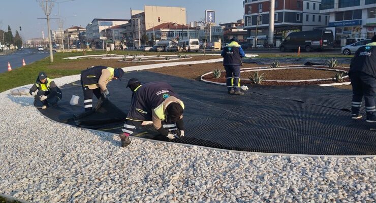 Ergene’de Kent Estetiği Çalışmaları Hız Kesmeden Sürüyor