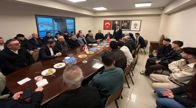 AK Parti Ergene İlçe Teşkilatı’ndan Bayramlaşma Programında Birlik Mesajı