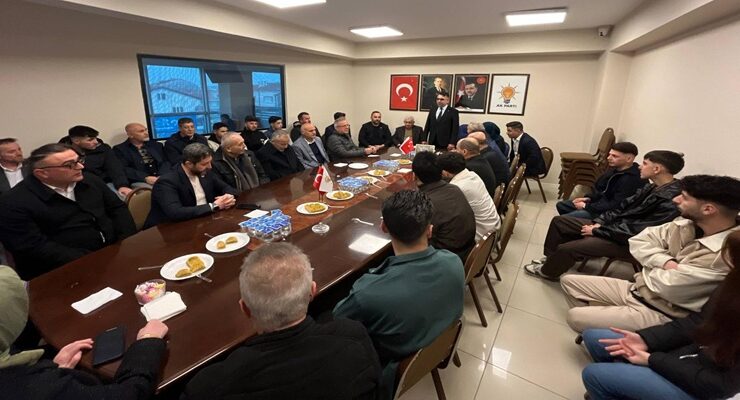 AK Parti Ergene İlçe Teşkilatı’ndan Bayramlaşma Programında Birlik Mesajı