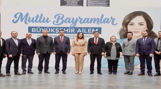 BÜYÜKŞEHİR AİLESİ BAYRAMLAŞTI