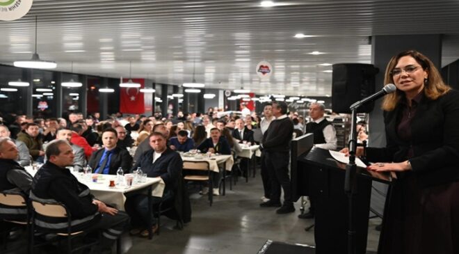 CANDAN BAŞKAN BÜYÜKŞEHİR AİLESİYLE İFTARDA BİR ARAYA GELDİ