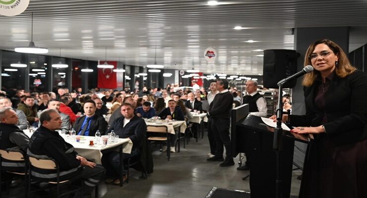 CANDAN BAŞKAN BÜYÜKŞEHİR AİLESİYLE İFTARDA BİR ARAYA GELDİ