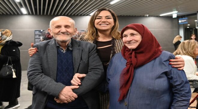 CANDAN BAŞKAN HUZUREVİ SAKİNLERİYLE VEFA SOFRASINDA BULUŞTU