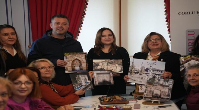 Çorlu’da Tarihî Çeşmeler Sanatla Hayat Buluyor