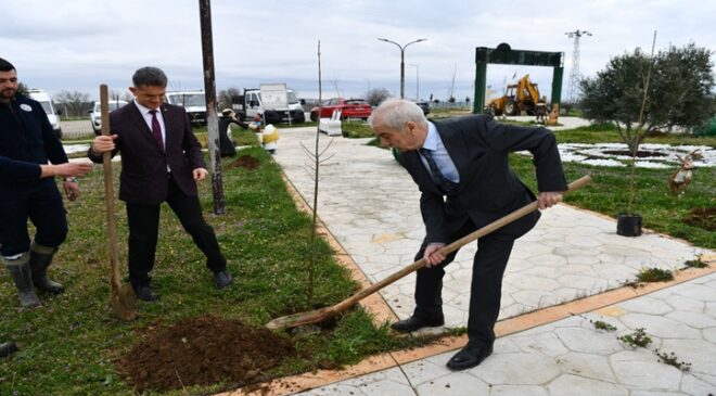 Edirne’nin En Büyük Hayvan Bakımevi’nde Fidan Seferberliği