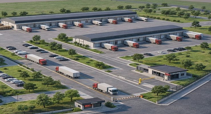 ÇORLU’DA MODERN SEBZE MEYVE HALİ YÜKSELİYOR