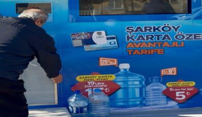 Şarköy Belediyesi Vatandaşları Kaliteli ve Hesaplı Suyla Buluşturuyor