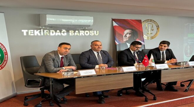 Trakya Baro Başkanları Tekirdağ’da: Savunmanın Geleceği Masaya Yatırıldı