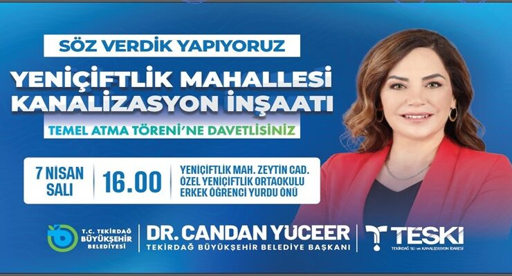 MARMARAEREĞLİSİ’NDE YILLARIN ALTYAPI SORUNU ÇÖZÜLÜYOR TESKİ VE BÜYÜKŞEHİR’DEN DEV YATIRIM ATAĞI