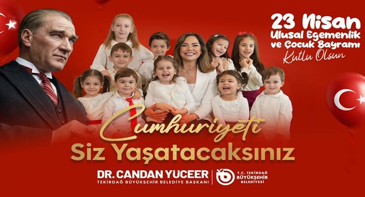 CANDAN BAŞKAN’IN 23 NİSAN ULUSAL EGEMENLİK VE ÇOCUK BAYRAMI MESAJI