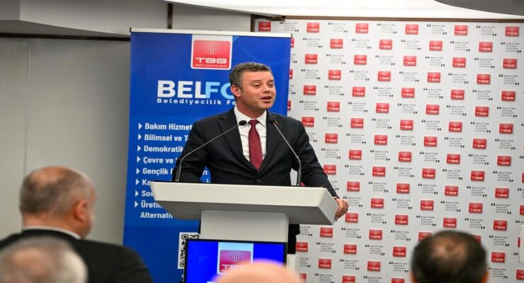 Başkan Sarıkurt BELFOR’da Çorlu Gençlik Meclisi’ni Anlattı