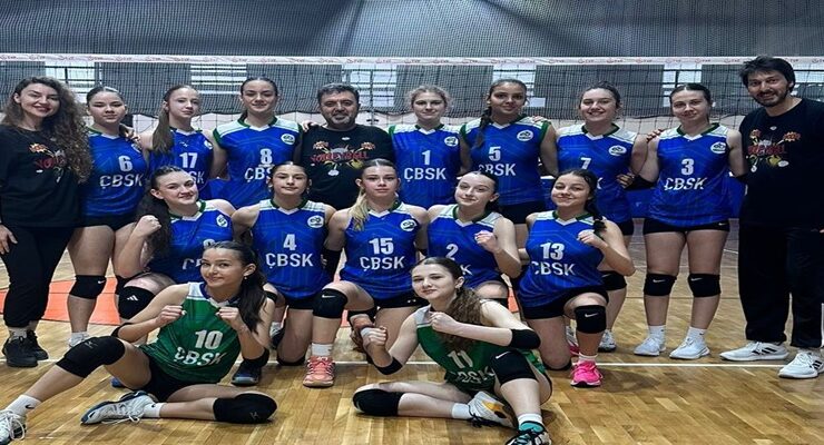 ÇBSK`nın Küçük Kızları Namağlup Türkiye Şampiyonası’nda