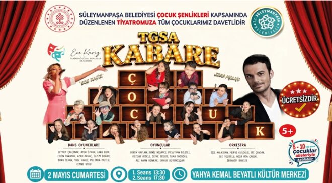 Çocuk Kabare Eğlenceye Çağırıyor