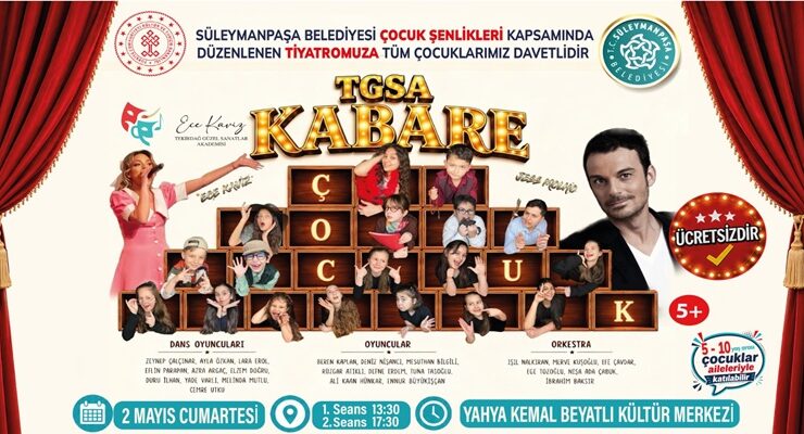 Çocuk Kabare Eğlenceye Çağırıyor