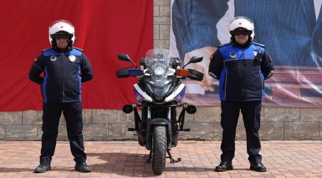 Motosikletli Zabıtalarla Kaçak Döküme Karşı Mücadele