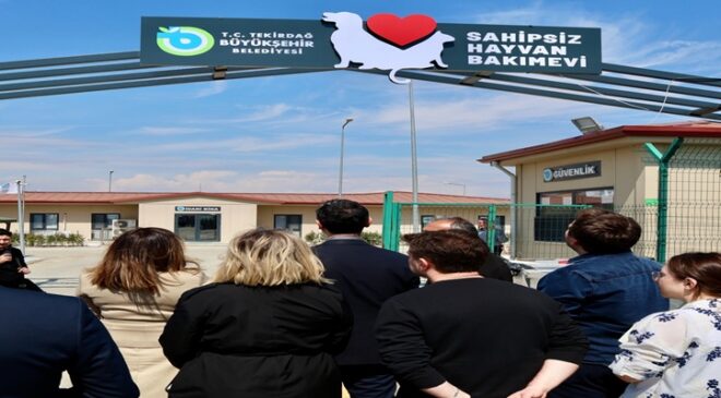 TEKİRDAĞ’DA CAN DOSTLARI İÇİN DEV YATIRIM