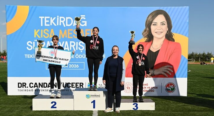 TEKİRDAĞ’IN EN HIZLI MİNİK SPORCULARI BELİRLENDİ