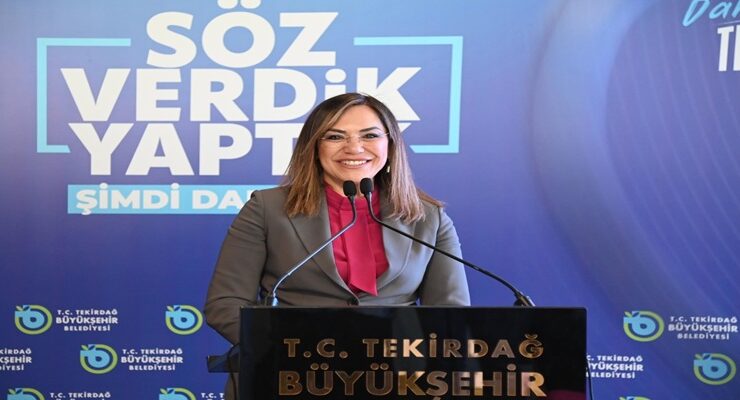 TEKİRDAĞ’IN GELECEĞİNE CANDAN İMZA: SÖZ VERDİK, YAPTIK!
