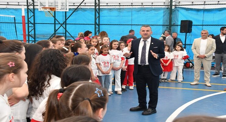 23 Nisan Spor Etkinliklerinde Dostluk Kazandı