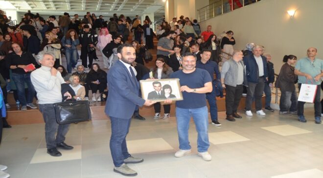 TEKİRDAĞ NKÜ’DE YAZAR AHMET ŞERİF İZGÖREN İLE HAYATA DEĞER KATMAK ÜZERİNE İLHAM VERİCİ BİR SÖYLEŞİ GERÇEKLEŞTİRİLDİ