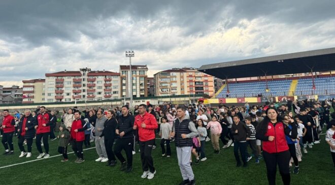 Çorlu’da Dünya Sağlık Günü Yürüyüşü Düzenlendi