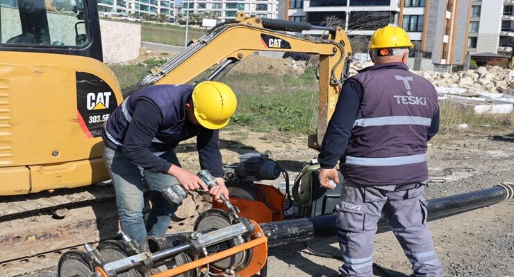 Tekirdağ’da İçme Suyu Altyapısına Güçlü Yatırım: Q200 HDPE Hat Çalışmaları Sürüyor