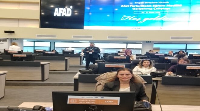 Engelli Bireylere Yönelik Afet Farkındalık Eğitim Modülü Çalıştayı Tamamlandı