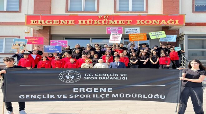 Ergene’de sağlıklı yaşam bilinci için anlamlı etkinlik