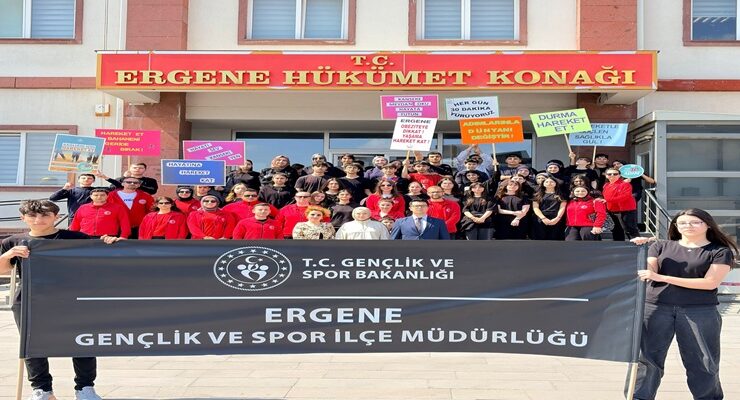 Ergene’de sağlıklı yaşam bilinci için anlamlı etkinlik