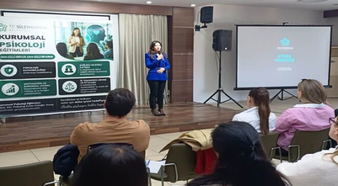 Süleymanpaşa Belediyesinden Personeline Psikolojik Dayanıklılık Eğitimi