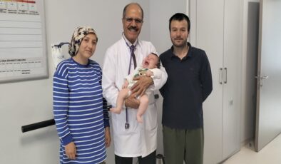 Bağırsak Tıkanıklığı Geçiren 3 Aylık Bebek Optimed Kapaklı Hastanesi ’nde Sağlığına Kavuştu