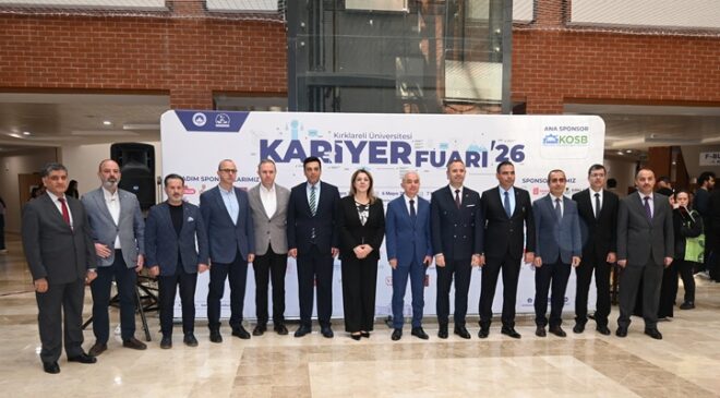 Başkan Soner Ilık, “Kırklareli Üniversitesi Kariyer Fuarı”nın Açılış Törenine Katıldı