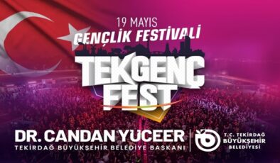 19 MAYIS COŞKUSU TEKGENÇFEST İLE ZİRVEYE ÇIKIYOR