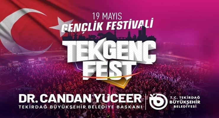 19 MAYIS COŞKUSU TEKGENÇFEST İLE ZİRVEYE ÇIKIYOR