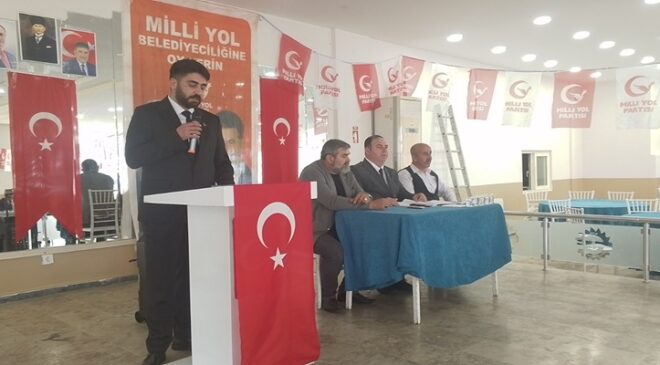 MİLLİ YOL PARTİSİ ERGENE İLÇE BAŞKANLIĞI 1. OLAĞAN KONGRESİ GERÇEKLEŞTİRİLDİ